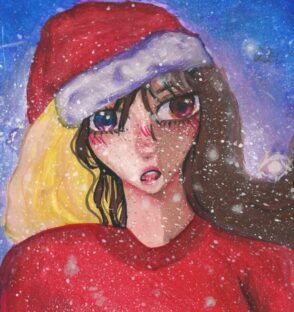 Jõulukaardi autor Elys