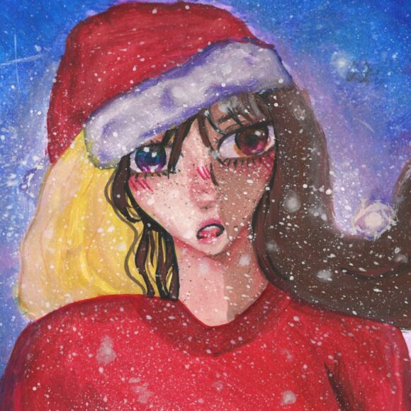 Jõulukaardi autor Elys