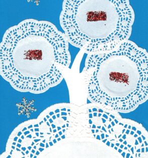 heategevuslik jõulukaart