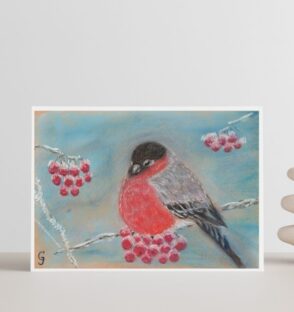 heategevuslik jõulukaart