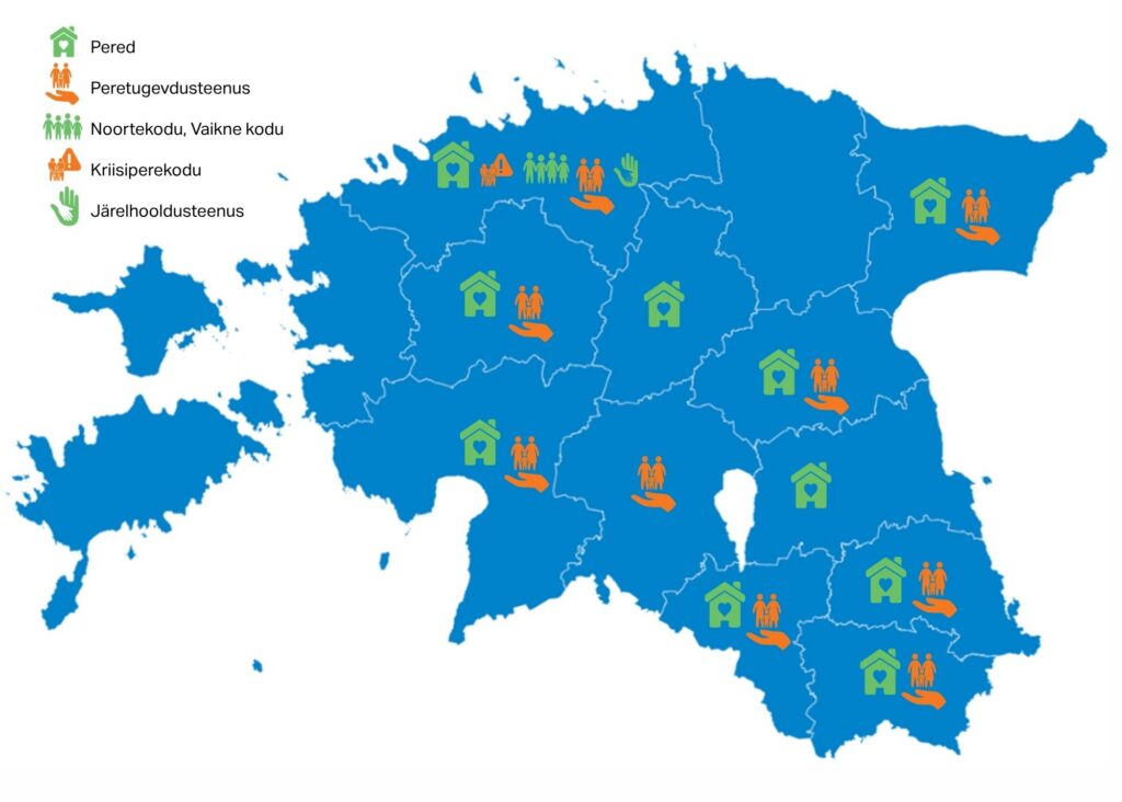 SOS Lasteküla teenused